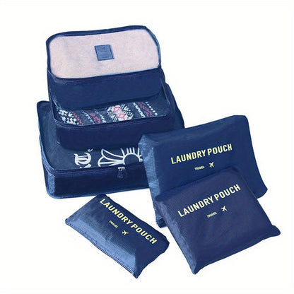 Travel Storage Bag Sets, Dustproof Multifunctional Organizer, Simple Lightweight Bags