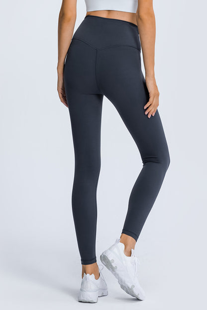 Legging de yoga taille haute longueur cheville