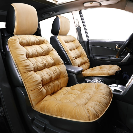 Upgrade Your Car's Interior Comfort with This Soft Plush Car Seat Cover!