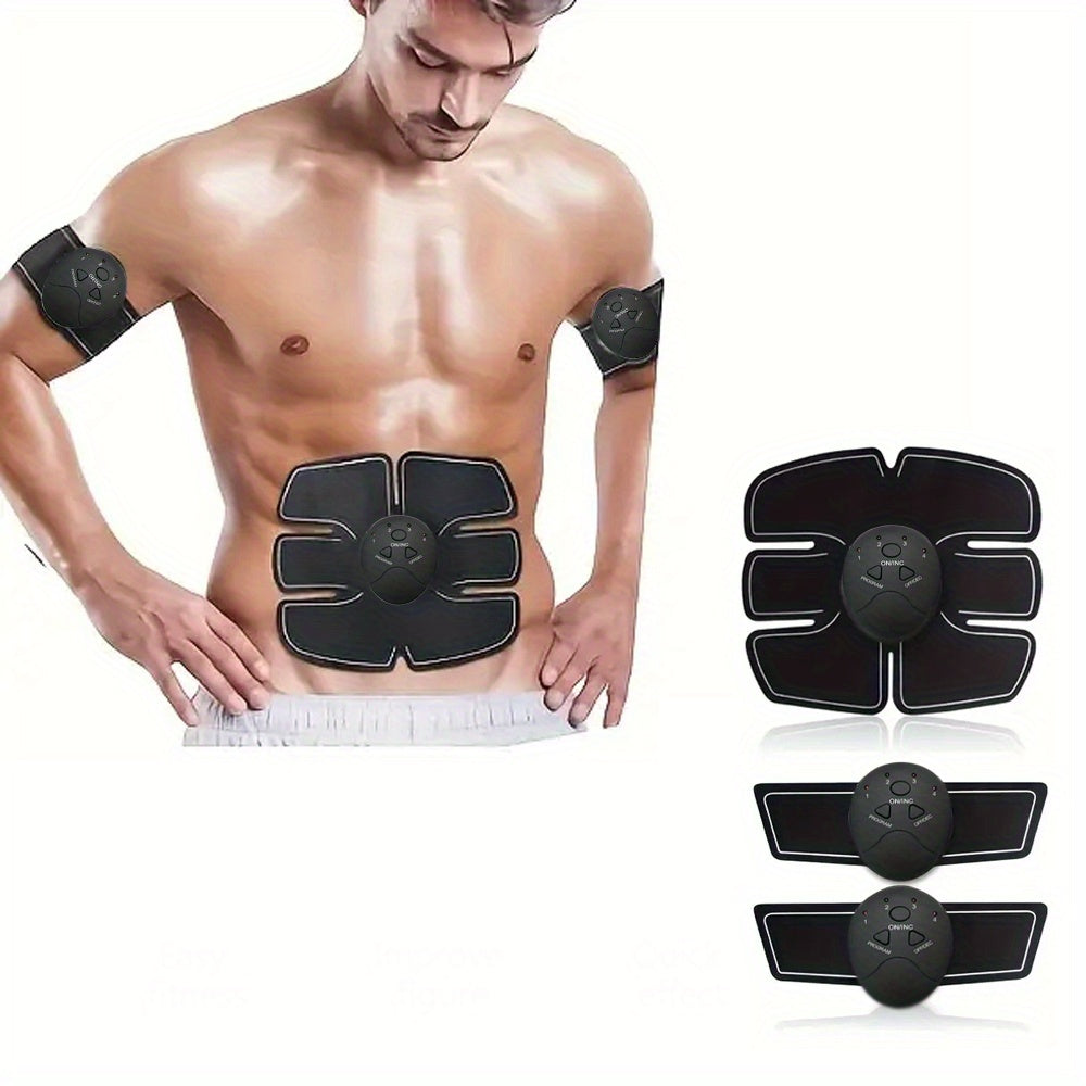 Wireless Muscle Trainer Belt: Tone Your Abs & Hips with EMS Massage Stimulation!