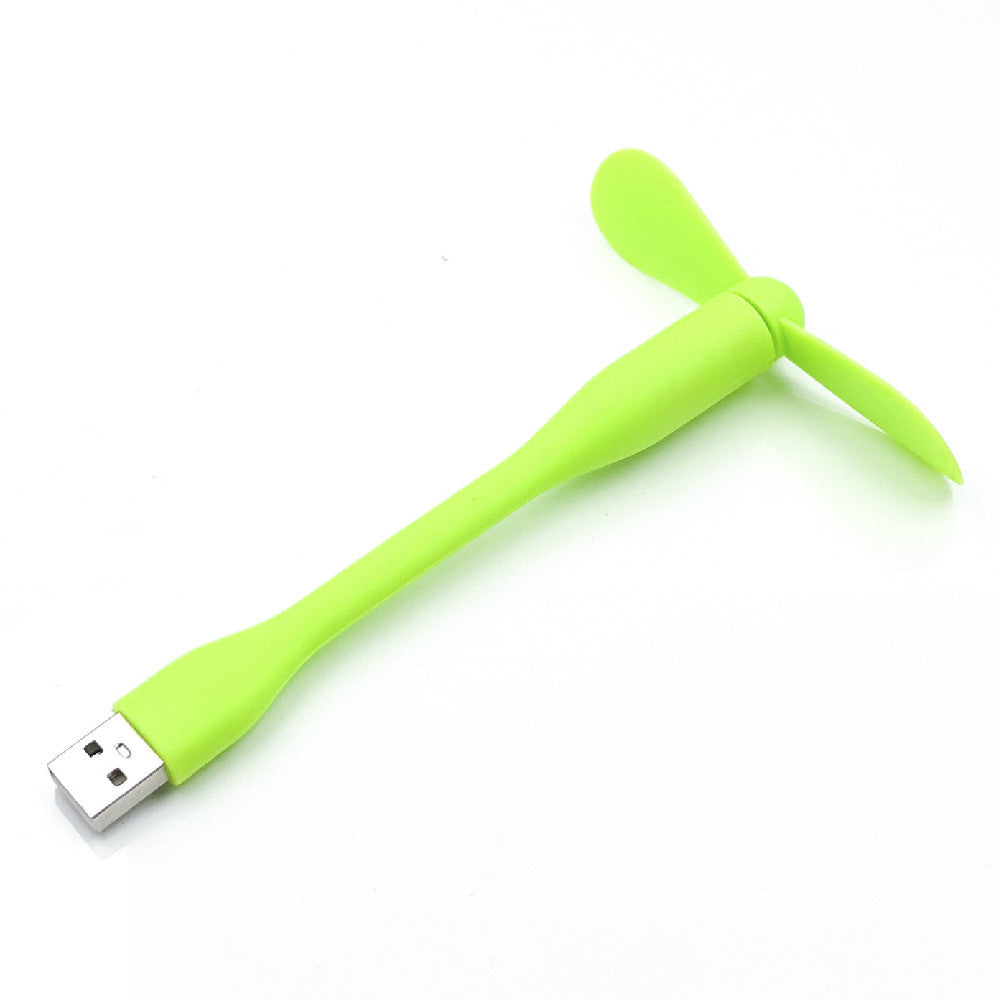 Stay Cool This Summer with this Portable, Bendable USB Fan - Perfect for Laptops, Power Banks, and AC Chargers!