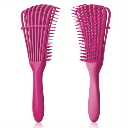 1pc Anti-Static Hair Brush - Simple Design, Durable Construction - Suitable for All Hair Types!