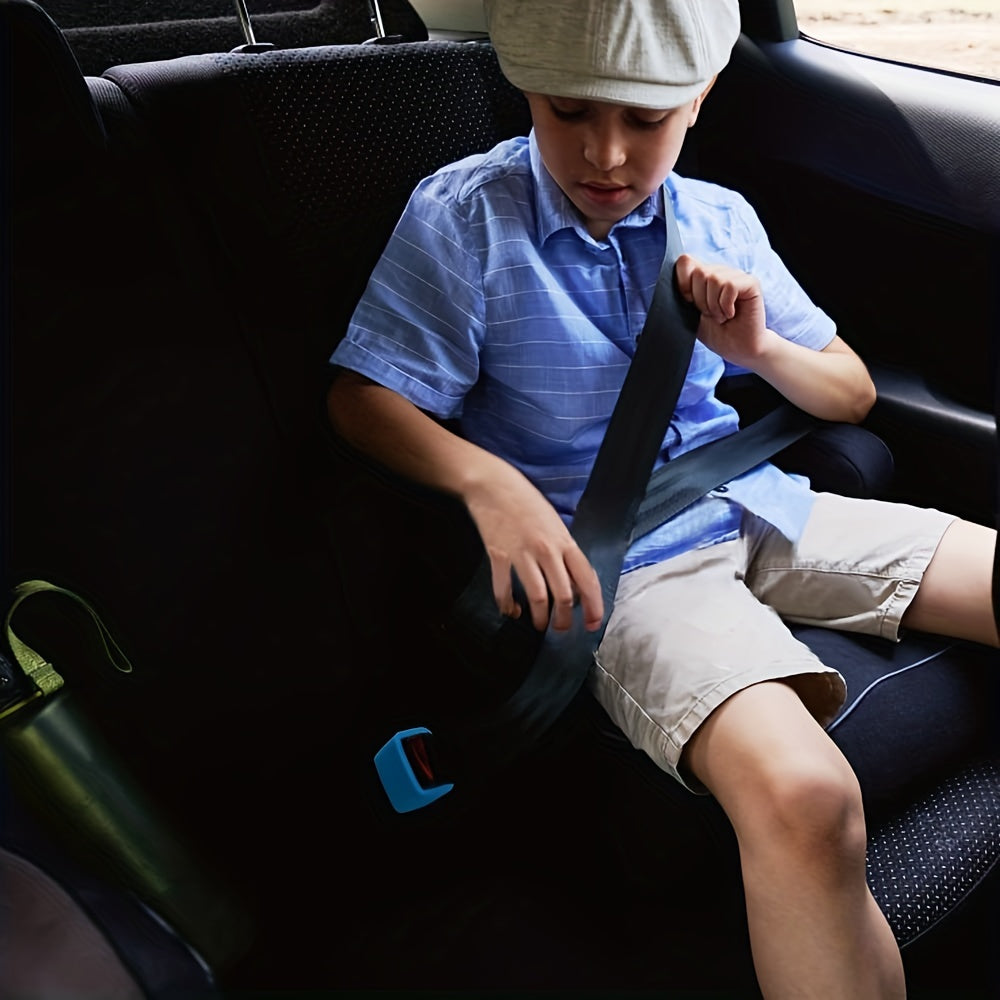 1pc Durable Silicone Car Seatbelt Buckle Holder - Keep Kids Safe & Secure on the Road!