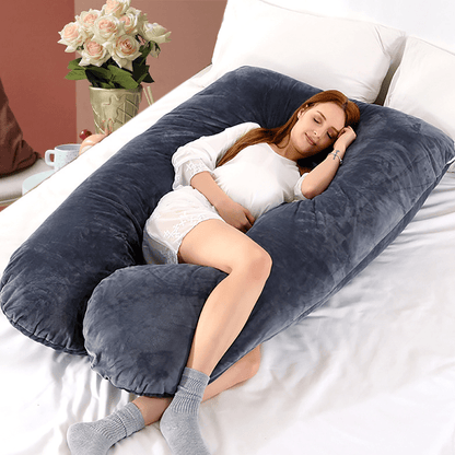 Ultimate Comfort For Expectant Mothers - U-shaped Pregnancy Pillow Strap With Multifunctional Waist Support