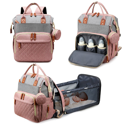 Le sac pour bébé parfait : imperméable, multifonctionnel et doté d'une station à langer - Le cadeau essentiel ultime pour le nouveau-né ! 