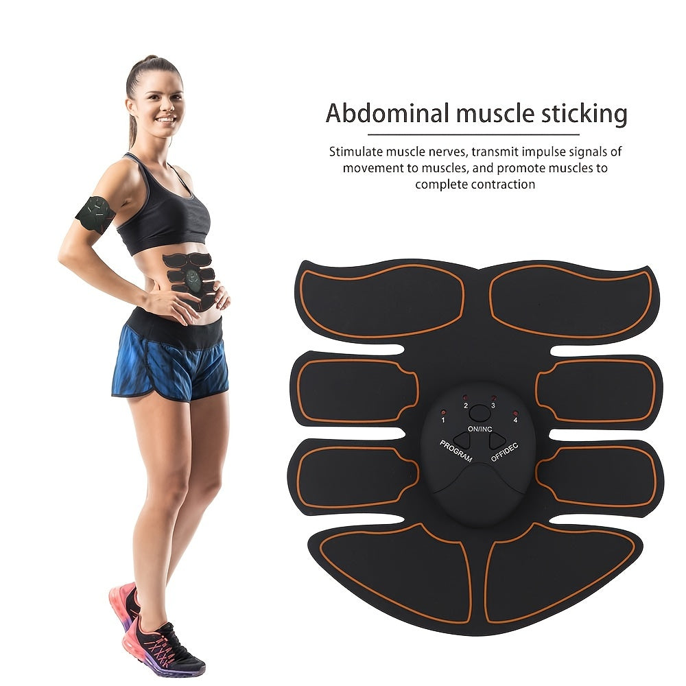 Stimulateur ABS, entraîneur d'abdos, ceinture de tonification abdominale, tonique musculaire, ceinture d'entraînement abdominale, équipement de fitness portable rechargeable, cadeau pour hommes et femmes 