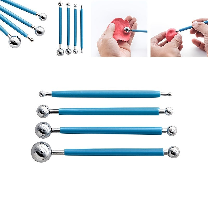 36-Piece Polymer Clay Tool Set - Perfect for DIY Carving, Drilling, Polymer Clay Stones & More!