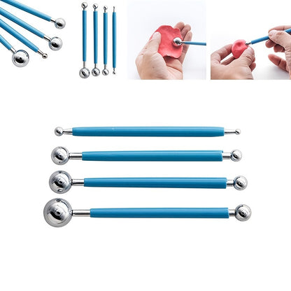 36-Piece Polymer Clay Tool Set - Perfect for DIY Carving, Drilling, Polymer Clay Stones & More!