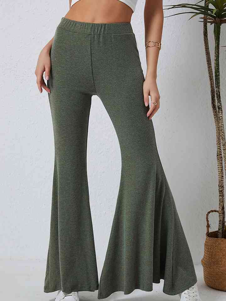 Pantalon long évasé