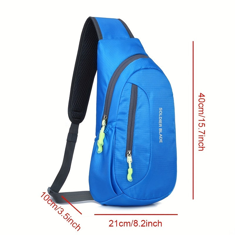 Stay Stylish on the Go: Outdoor Travel Sling Bag for Casual Sports & Waterproof Cycling