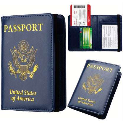 Travel In Style: Passport & Vaccine Card Holder - The Perfect Combo for Your Next Adventure!