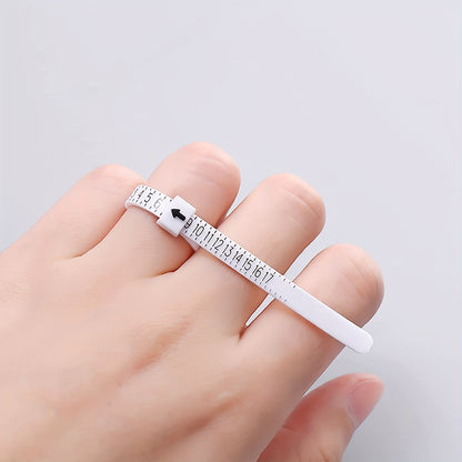 Accurate Jewelry Sizing Tool: 1 PC Ring Sizer Measuring Tool for a Perfect Fit Every Time!