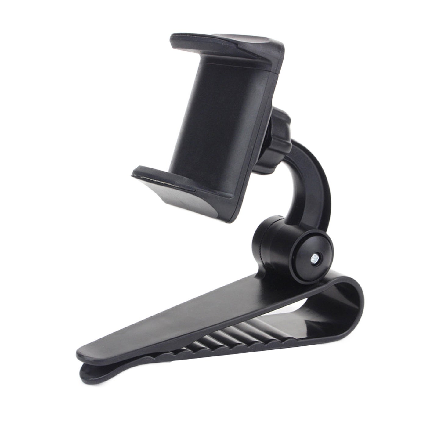 Upgrade Your Car Rides with a Universal 360 Rotating Sun Visor Phone Mount - Compatible with All Smartphones!