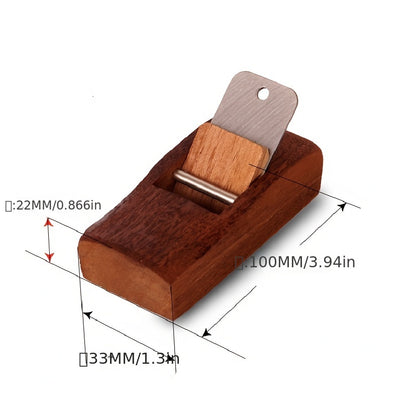 1pc, Home And Garden Mini Woodworking Flat Wood Hand Planer Carpenter Woodcraft DIY Tool, Mini Planer