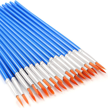 10pcs Professional Painting Brushes - Perfect for Handcraft Arts & Crafts!