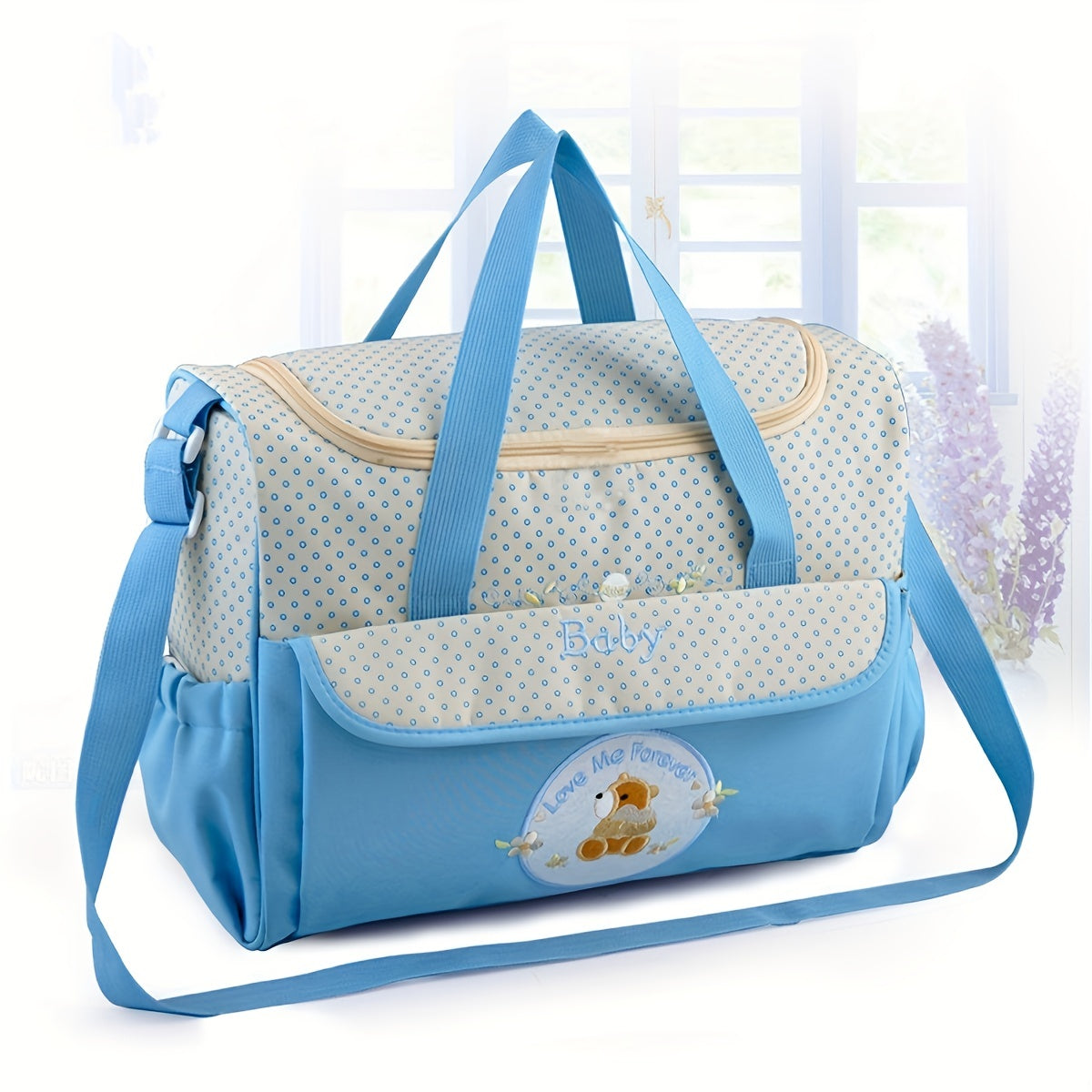 5pcs/set Bag Mummy Bag, Multifunctional Large-capacity Shoulder  Bag, Mother Bag, Mother And Baby Child Diaper Bag