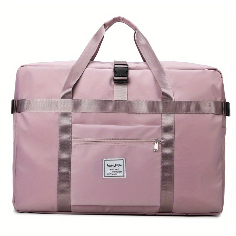 Travel in Style with this Portable Weekender Duffel Bag - Perfect for Gym, Yoga, and Weekend Trips!