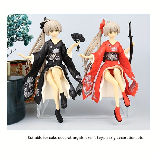 Anime Action Figure: Unique Character Doll Statue PVC Figurine Car Ornament - Two-Dimensional Design