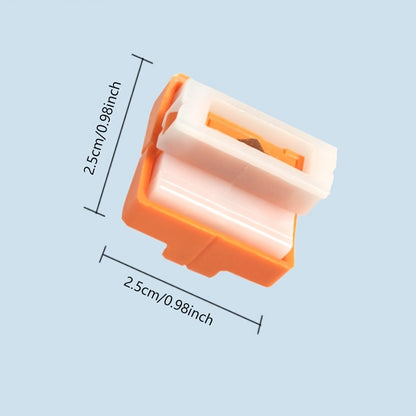 Upgrade Your Paper Cutter with 2pcs Orange Replacement Blades - Perfect for A4 Kraft Paper Cutting!