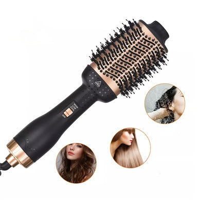 Tsienbeauty Multifunctional Hair Styler Dryer Brush with Negative Ionic Technology - Curl, Dry, and Volumize Your Hair with Ease