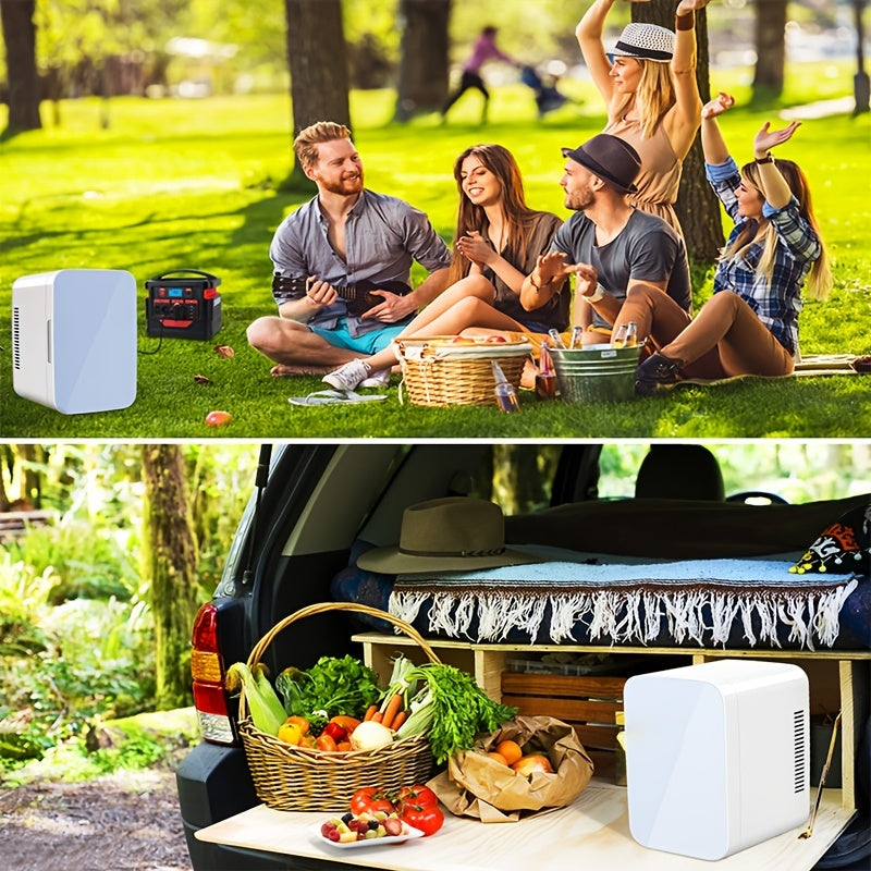 8L Car Refrigerator: Mini, Small, Home, Dorm, and Dual-Use Student Refrigeration and Heating