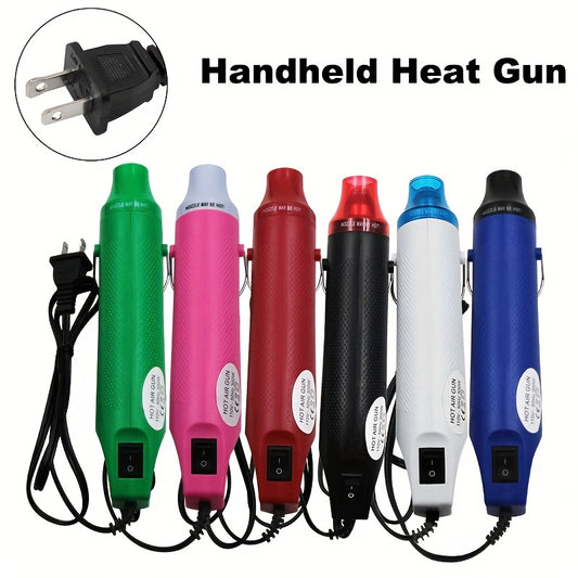 300W Portable Heat Gun - Perfect For DIY, Electronics Repairing, Wrapping, Soldering & More!