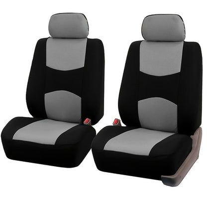 Upgrade Your Car's Interior with this Universal Seat Cover Set - 4pcs, Multi-color, 2mm Sponge!