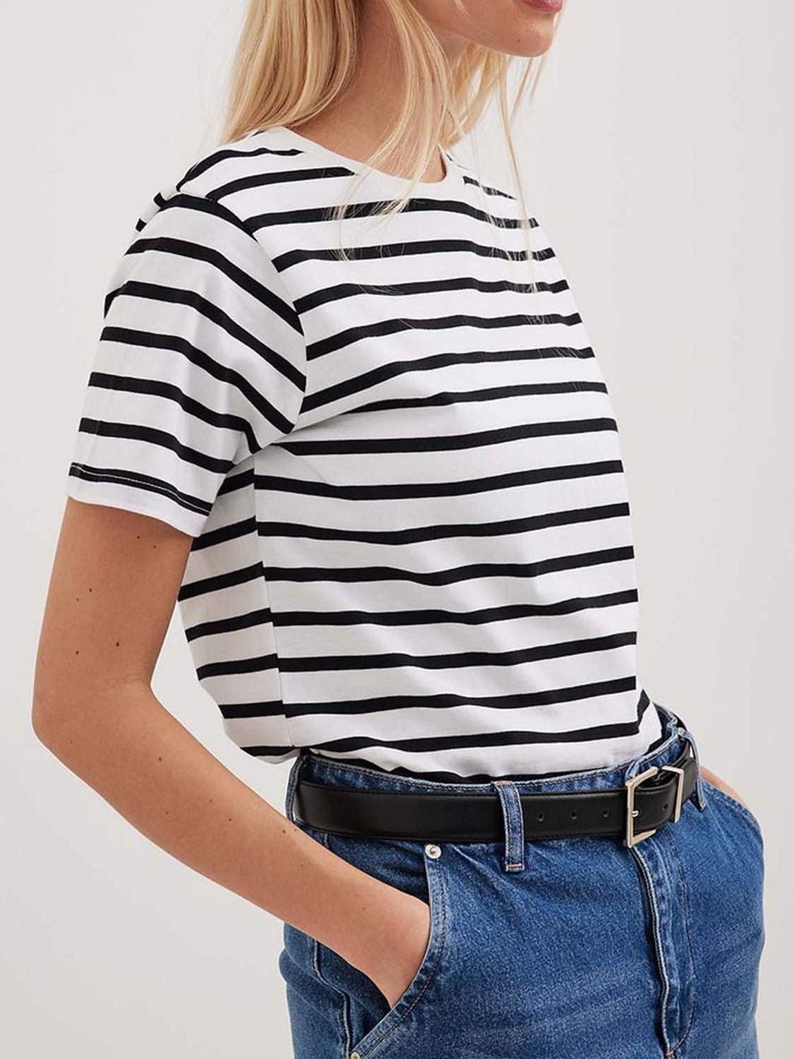 Striped Short Sleeve T-Shirt