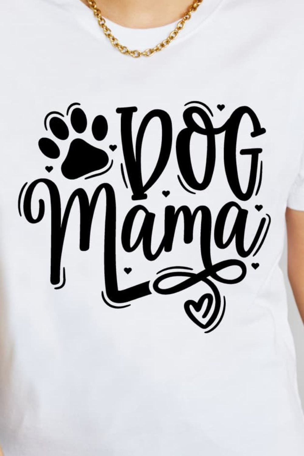 Simply Love Full Size DOG MAMA Graphic Cotton T-Shirt