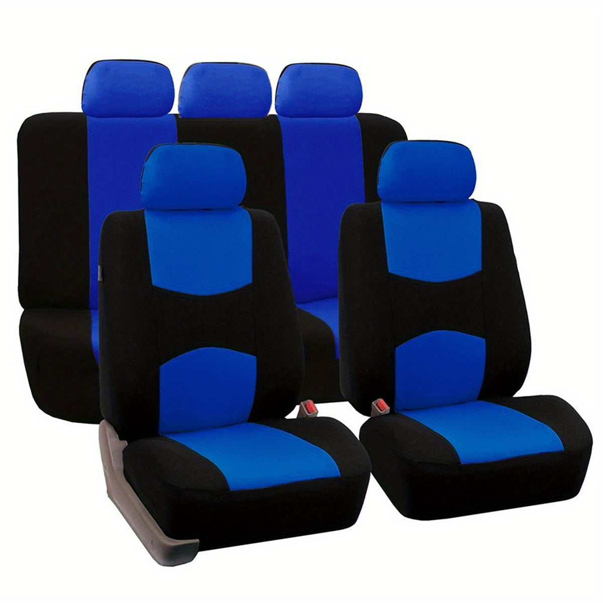 Upgrade Your Car's Interior with This Stylish Universal Fit Seat Cover Set!