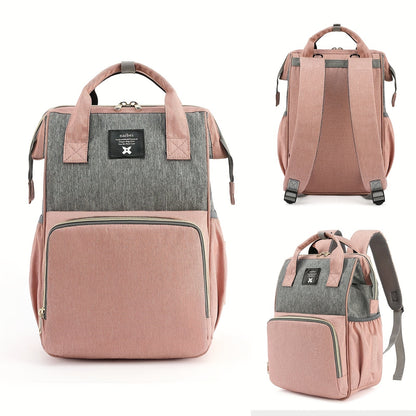 Trendy Diaper Bag Backpack - Waterproof, Multifunctional, and Perfect for Travel and Baby Care