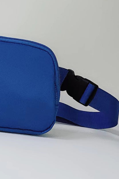 Buckle Zip Closure Fanny Pack