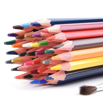 36pc Professional Watercolor Pencils Set - Perfect for Adult & Teen Coloring, Blending & Layering!