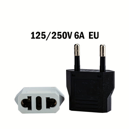 1pc/5pcs/10pcs US To AU/EU/US KR Plug Socket Universal Male To Female European EU Plug Socket Power Outlet Euro Electric Socket