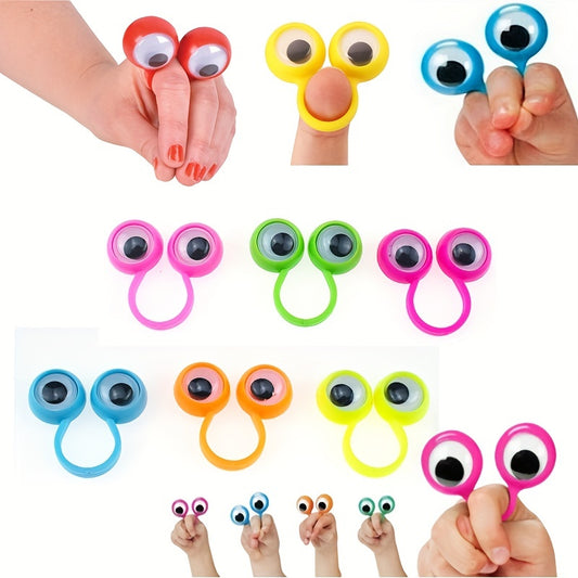 1pc Big Eye Ring Toy: A Fun and Creative Activity for Kids - Perfect for Parties and Festivals!