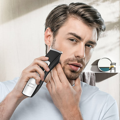 USB Rechargeable Cordless Hair Clipper and Beard Trimmer - Effortlessly Trim Your Hair and Beard with Precision and Comfort