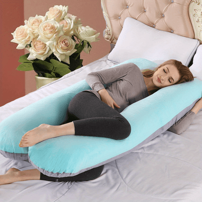 Ultimate Comfort For Expectant Mothers - U-shaped Pregnancy Pillow Strap With Multifunctional Waist Support