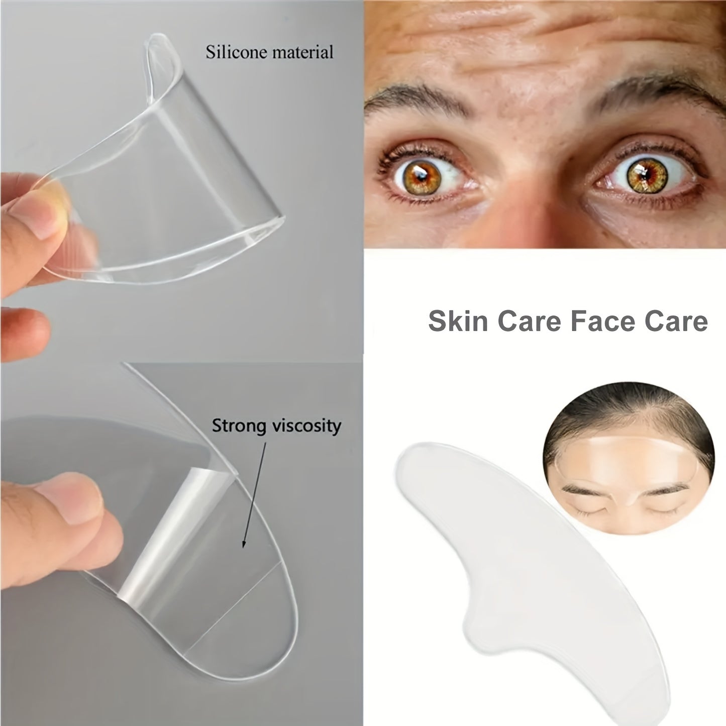 Wrinkle Forehead Patch Forehead Line Gel Patch Eye Mask Firming Lift Up Mask Stickers Smooth Wrinkle Face Skin Care