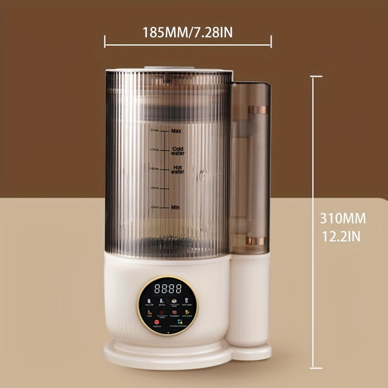 1pc 1500ml High-Capacity Electric Juicer for Soy Milk and More - Perfect for 2-8 People