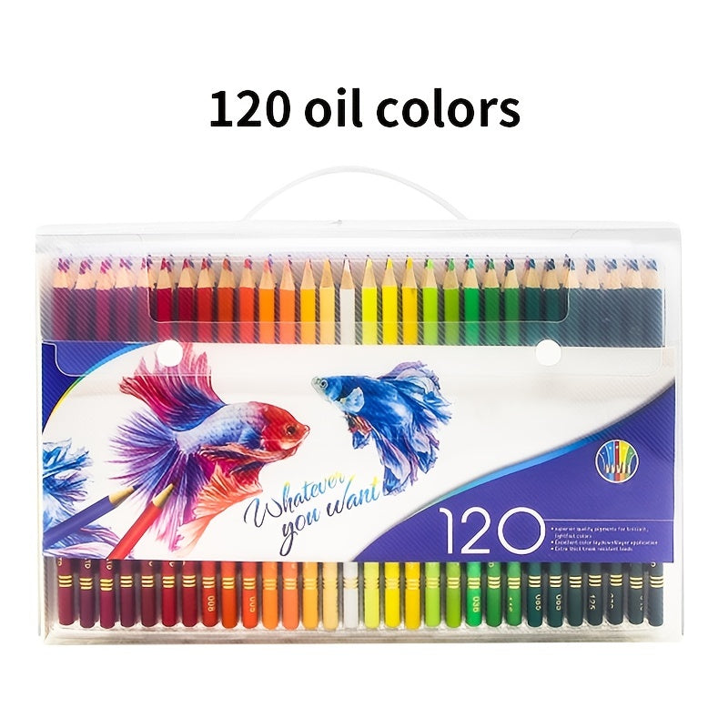 48/72/120/150/180 Professional Oil Color Pencil Set Drawing Colored Pencils Wood Colour Coloured Pencils Kids