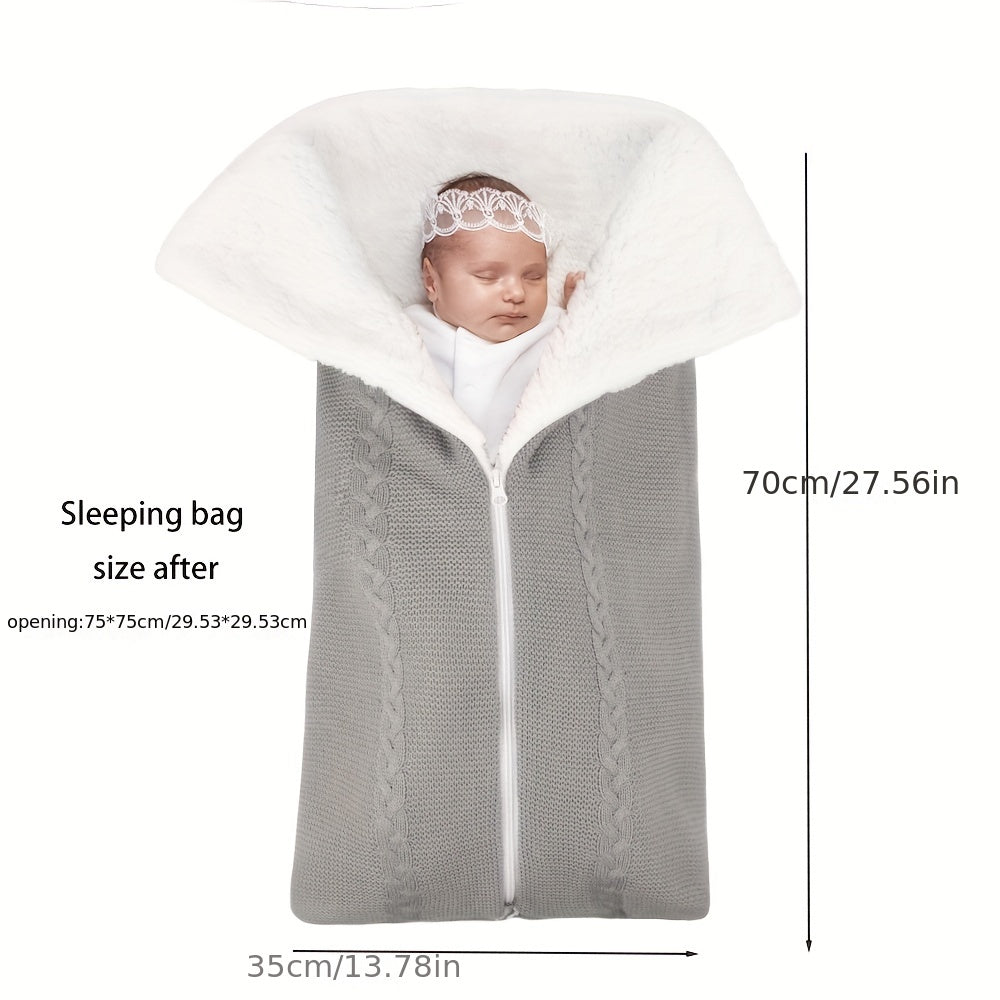 Warm & Cozy Baby Sleeping Bag - Perfect for Trolleys, Cribs & Cars!