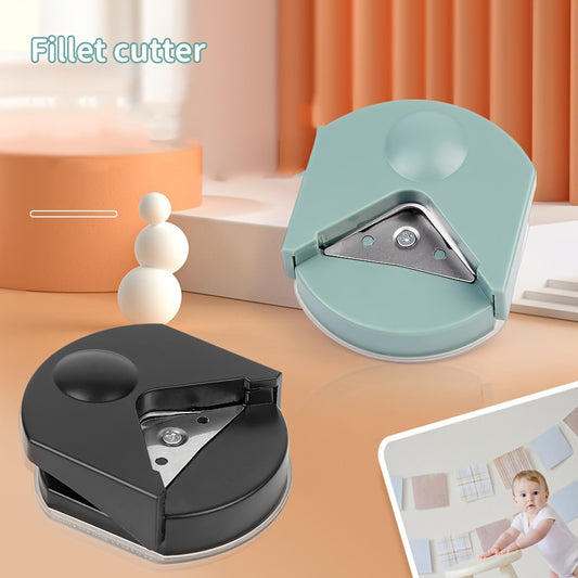 1pc Paper Corner Cutter Tool: DIY Your Photos & Plastic & PVC Film Cuts with Ease!