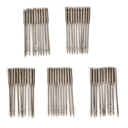 50pcs Home Sewing Machine Needle, 11/75,12/80,14/90,16/100,18/110 Universal, Sewing Supplies