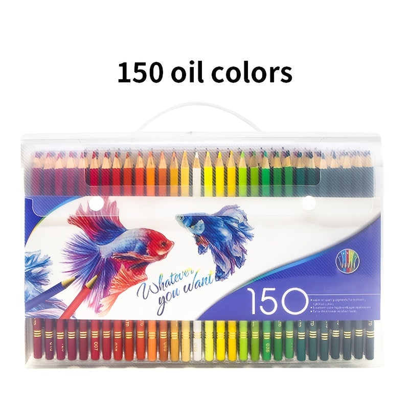 48/72/120/150/180 Professional Oil Color Pencil Set Drawing Colored Pencils Wood Colour Coloured Pencils Kids