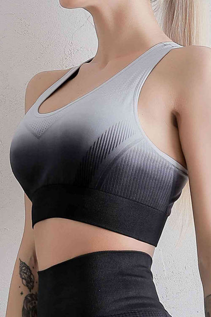 Gradient Racerback Sports Bra