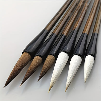 3pcs/Set Chinese Calligraphy Brush Pens - Perfect School Supplies for Artists & Students!