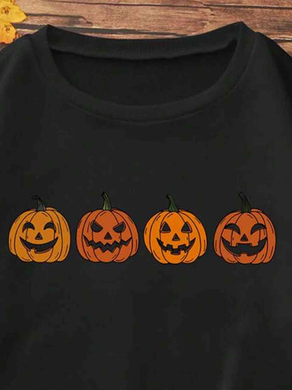 Simply Love T-shirt graphique Jack-O'-Lantern pleine taille