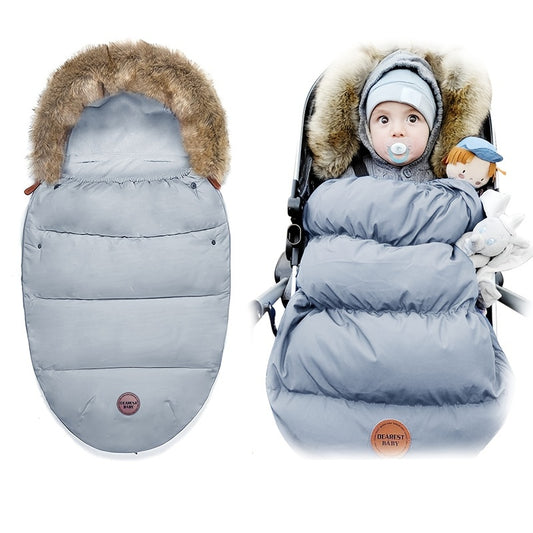 Universal Baby Winter Warmer: 0-3 Years Old Stroller Sleeping Bag for Outdoor Adventures!