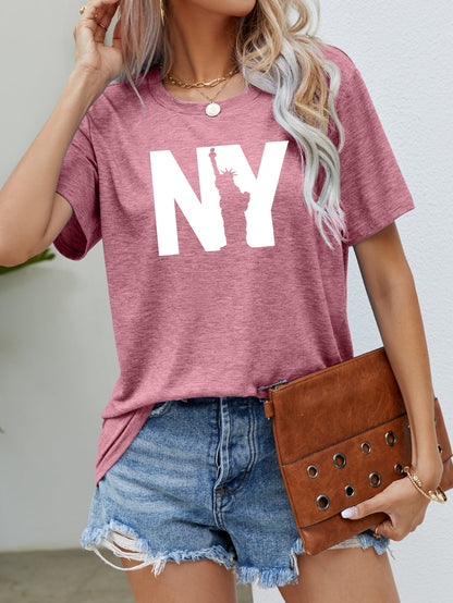 NY the Statue of Liberty Graphic Tee