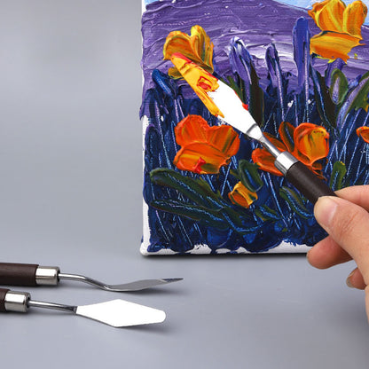 7-Piece Palette Knife Set: Choose from a Variety of Sizes & Styles of Stainless Steel Knives